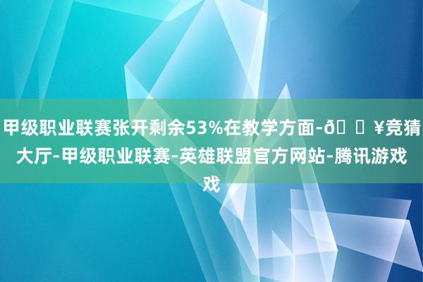 甲级职业联赛张开剩余53%在教学方面-🔥竞猜大厅-甲级职业联赛-英雄联盟官方网站-腾讯游戏