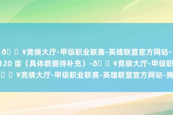 🔥竞猜大厅-甲级职业联赛-英雄联盟官方网站-腾讯游戏占大地积约 120 亩（具体数据待补充）-🔥竞猜大厅-甲级职业联赛-英雄联盟官方网站-腾讯游戏